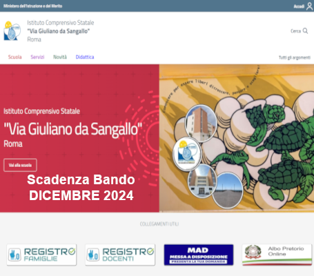 SCADENZA PROGETTO SITO